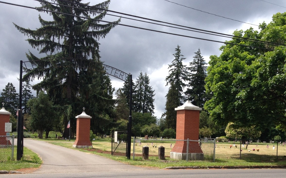 Lee Mission Cemetery Entry Gate